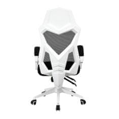 KONDELA Herní židle Yoko - černá / bílá