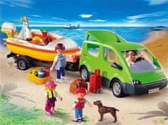 Playmobil 4144 Rodinný van s lodí