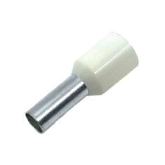 Izolovaná kabelová dutinka sl. kost 10mm2 / L=21,5mm 100 ks