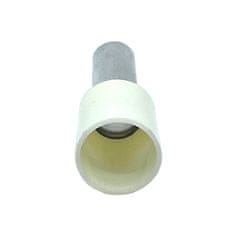 Izolovaná kabelová dutinka bílá 0,75mm2 / L=14,6mm 200 ks
