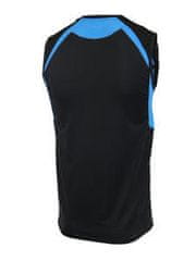 Lambeste Pánské sportovní triko bez rukávů S > černá/modrá
