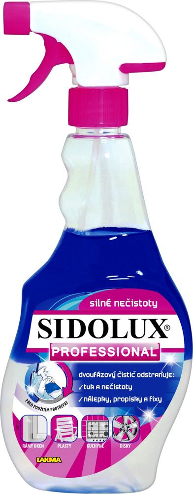 Levně Sidolux Professional Dvě fáze na silné nečistoty 500 ml