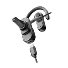 CellularLine Bluetooth headset Cellularline CAR FLAT včetně nabíjecí základny do auta, černý