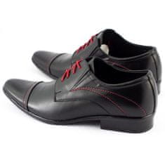 LUKAS Pánská společenská obuv 238 černá velikost 44