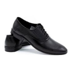 LUKAS Pánská společenská obuv 291 černá velikost 46