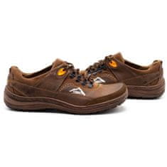 Pánská treková obuv 268 brown velikost 45