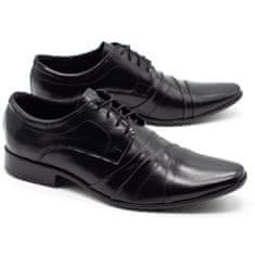 Pánská společenská obuv 201 černá velikost 48