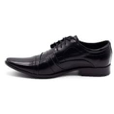 LUKAS Pánská společenská obuv 201 černá velikost 44