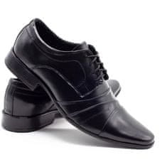 LUKAS Pánská společenská obuv 201 černá velikost 44