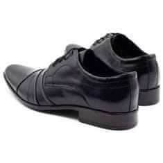 LUKAS Pánská společenská obuv 201 černá velikost 48