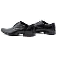 Pánská společenská obuv 108 černá velikost 48