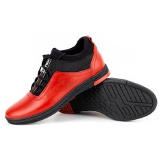 Pánská zimní obuv K27F červená velikost 48