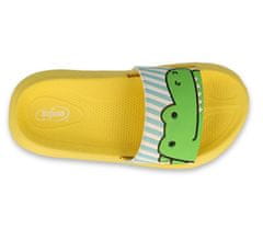 Befado dětské pantofle ANIMALS 152X003 žluté velikost 26