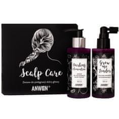 Anwen Scalp Care Set - sada pro péči o pokožku hlavy, stimuluje růst vlasů a zamezuje vypadávání vlasů, 300ml