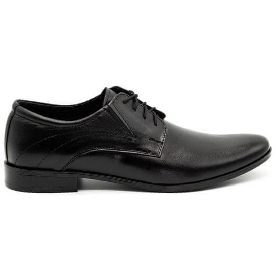 LUKAS Pánská společenská obuv 256 černá