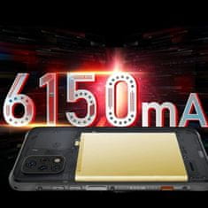 Umidigi Bison X10G 4/64GB NFC, 6150 mAh, černá
