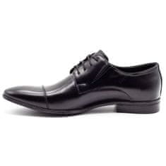 LUKAS Pánská společenská obuv 288 černá velikost 48