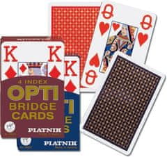 Piatnik Bridge Karty Opti, 4 Indexy hrací karty 