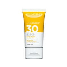 Clarins Zmatňující pleťový krém na opalování SPF 30 (Dry Touch Sun Care Cream) 50 ml