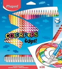 Maped Colorpeps Jejda, trojúhelníkový s gumou 24