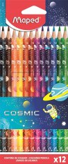 Maped Cosmic trojúhelníkové pastelky 12 barev