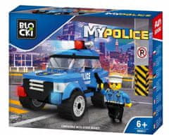 Blocki MyPolice Policejní hlídkový vůz 111 prvků