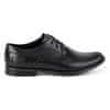 Pánská společenská kožená obuv 328J černá velikost 45