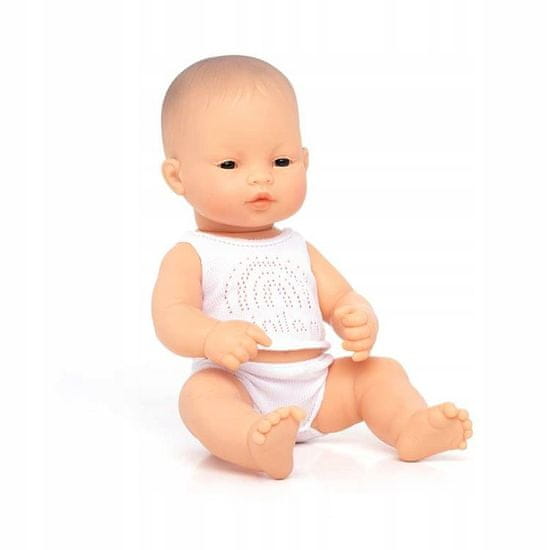 MINILAND Baby Asian panenka 32 cm v krabičce