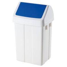 shumee Odpadkový koš na třídění odpadu - modrý 25L