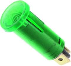 HADEX Kontrolka 12V WL-01 zelená, průměr 12,5mm