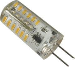 HADEX Žárovka LED G4 bílá, 12V/2W, 48x SMD3014, silikonový obal