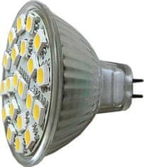 HADEX Žárovka LED MR16-21xSMD5050,bílá teplá,12V
