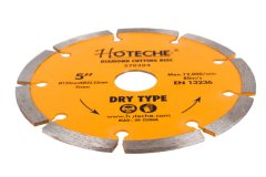 Hoteche Diamantový řezný kotouč 125 mm, segmentový - HT570204