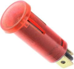 HADEX Kontrolka 12V WL-01 červená, průměr 12,5mm