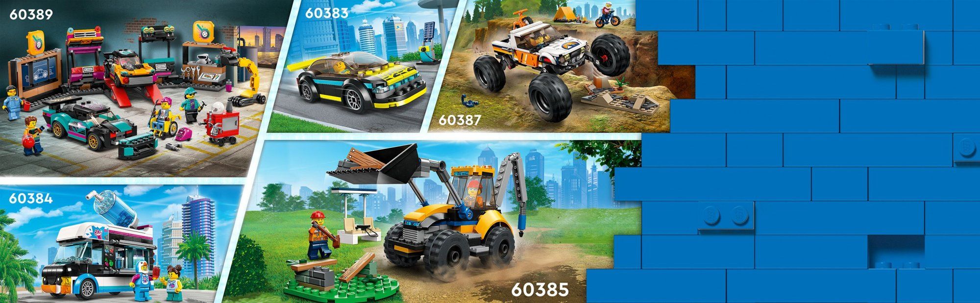 LEGO City 60385 Bagr s rypadlem