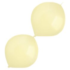 Amscan Balónky latexové spojovací dekoratérské perleťové vanilkové 30 cm 50 ks