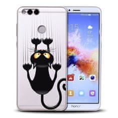 Symfony Pouzdro pro HUAWEI Honor 8X, silikon kočka