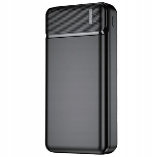 maXlife Powerbanka Nabíječka Baterie 2x USB 20000mAh 2,4A, MXPB-01 černá