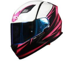 XRC Helma na moto Merchi R black/pink/white vel. L