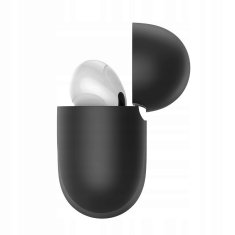 BASEUS Silikonové pouzdro na sluchátka pro AirPods Pro, WIAPPOD-BK01 černá