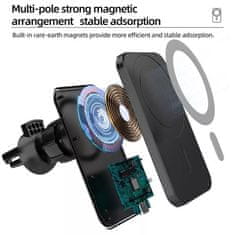 1stCool Qi bezdrôtová magnetická auto-nabíjačka 15W, MagSafe kompatibilná