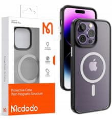 Mcdodo Pouzdro pro iPhone 14 Pro Max MagSafe, PC-3103 černá