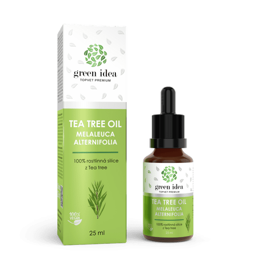 GREEN IDEA Tea tree oil - 100% silice 25 ml