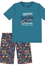Cornette Dětské pyžamo BOY KR 789/104 SAILING námořní 104