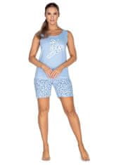 Regina Dámské pyžamo Regina 627 sz/r M-XL modrá M