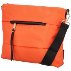 Turbo Bags Trendová dámská látková crossbody Rosa, oranžová