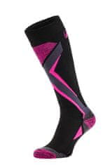 Relax Lyžařské ponožky Relax Thunder M (31-34) dětské black pink