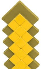 CurePink Plastová replika meče Minecraft: Zlatý meč (51 x 25 cm)