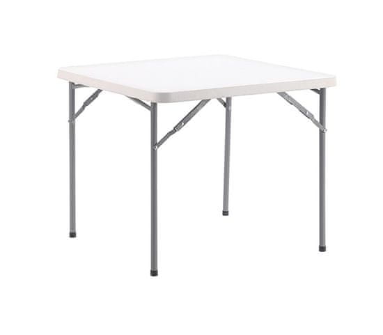 TENTino Skládací stůl 70x70 cm, bílý, STL70