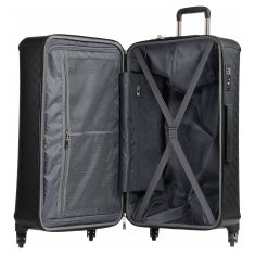 Guess cestovní kufr TWD74529480 Black